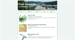 Desktop Screenshot of huntmountainsoftware.com