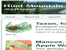 Tablet Screenshot of huntmountainsoftware.com